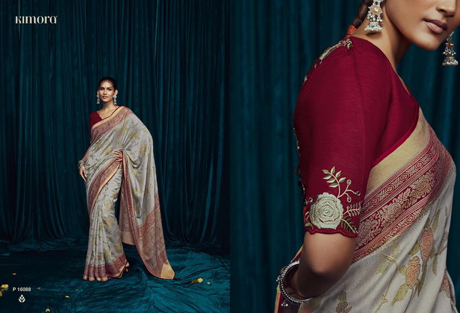 Kimora Meera 12 Designer Wedding Sarees Catalog
